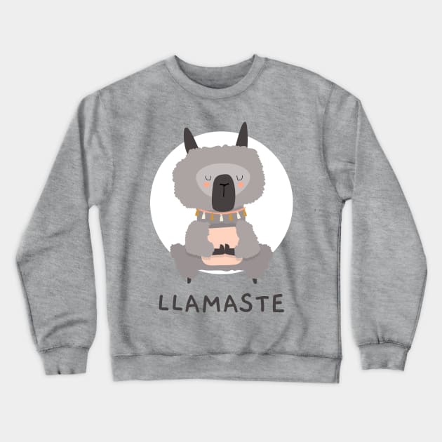 Llamaste Crewneck Sweatshirt by mattserpieces